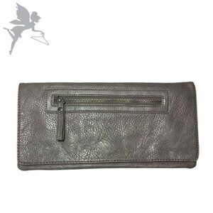 SHIRALEAH Textured Vegan Leather Clutch